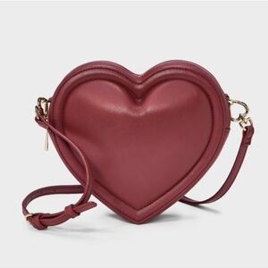 Valentine's Day Puff Heart Crossbody Bag nwt - A New Day Red
